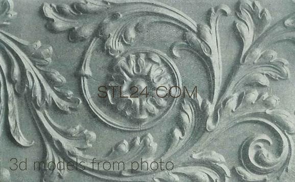 Фризы (FRIESE_1694 -  | 3D model 3DSMAX / OBJ / STL) 3D модель для ЧПУ станка